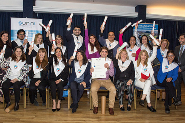 UNINI México entrega diplomas de posgrado en una ceremonia organizada por FUNIBER Argentina